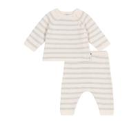 Petit Bateau A0CRO Ensemble 2 Pièces Blanc/Beige Mixte Bébé 6 Mois