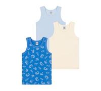 Petit Bateau A0CT1 Débardeurs, Variante 1, 12 Ans (Lot de 3) Garçon
