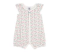 Petit Bateau A0CTS Combicourt Blanc/Multico Bébé Fille 6 mois
