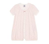 Petit Bateau A0CTT Combicourt, Marshmallow/Panty, 3 Mois Bébé_Fille