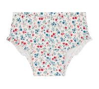 Petit Bateau A0CTX Maillot Culotte, Blanc/Multico, 18 Mois Bébé_Fille
