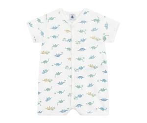 Petit Bateau A0CU4 Combicourt Blanc/Multico Mixte Bébé 6 mois
