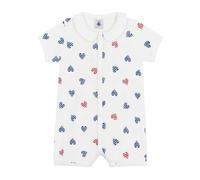 Petit Bateau A0CU8 Combicourt Blanc/Multico Mixte Bébé 12 mois