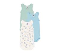 Petit Bateau A0CXJ Bodies sans Manches Variante 1 Mixte Bébé 3 Mois