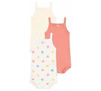 Petit Bateau A0CXM Bodies A Bretelles, Variante 1, 18 Mois (Lot de 3) Bébé_Fille