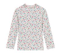 Petit Bateau A0CXN Tee-Shirt Manches Longues Anti UV Blanc/Multico Fille 10 Ans