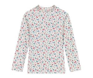 Petit Bateau A0CXN Tee-Shirt Manches Longues Anti UV Blanc/Multico Fille 10 Ans