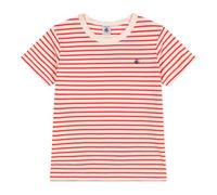Petit Bateau A0CYU Tee Shirt Manches Courtes Avalanche/Spicy Garçon 5 Ans