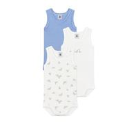 Petit Bateau A0CZJ Bodies sans Manches Variante 1 Bébé Garçon 3 Mois