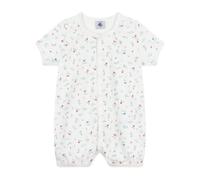 Petit Bateau A0CZZ Combicourt, Blanc/Multico, 18 Mois Bébé_Fille