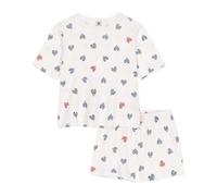 Petit Bateau A0D1E Pyjacourt Blanc/Multico Femme XL