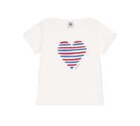 Petit Bateau A0D6L Tee Shirt, Blanc, 10 Ans Fille