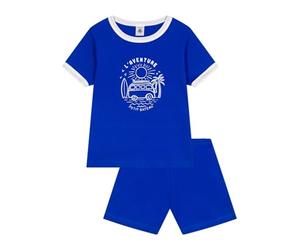 Petit Bateau A0D72 Pyjacourt Bleu Garçon 2 Ans