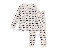 Petit Bateau A0DBO Pyjama, Beige/Bleu, 5 Ans Garçon