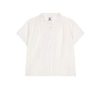 Petit Bateau A0DCL Blouse Manches Courtes Blanc Fille 12 Ans