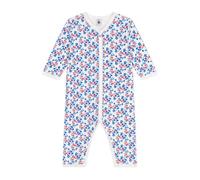 Petit Bateau Bébé Fille A0cso Dors Bien sans Pieds, Blanc/Multico, 12 Mois EU