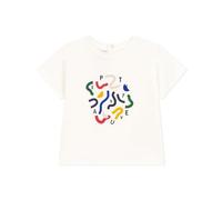 Petit Bateau Bébé Garçon A09pu T-Shirt, Marshmallow, 6 Mois EU