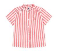 Petit Bateau Blouse Enfant en Coton Manches Courtes à Rayures