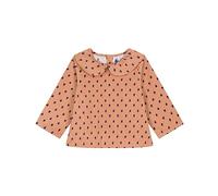 Petit Bateau Blouse Manche Longue Bébé fille, Rose Sienna / Multico, 24 mois