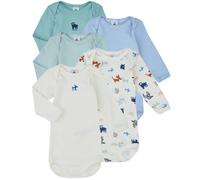 Petit Bateau Bodies 5 BODIES US ML in Bleu 36 mois