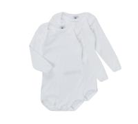 Petit Bateau Bodies à Rayure Manche Longue (Lot de 2) Mixte bébé, Variante 1, 18 Mois