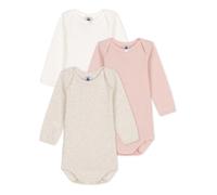 Petit Bateau Bodies A05KG X3 in Multicolore 24 mois