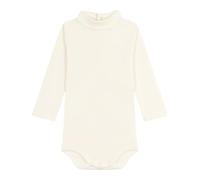 Petit Bateau Body bébé col roulé en coton uni