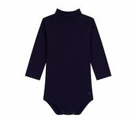 Petit Bateau Body Bébé Col Roulé En Coton Uni