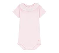 Petit Bateau Body bébé en coton à col, uni