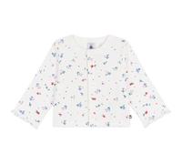 Petit Bateau Cardigan bébé en coton imprimé fleurs