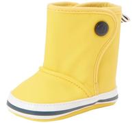 Petit Bateau Chaussons Mixte bébé, Jaune, 15-16