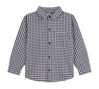 Petit Bateau Chemise Enfant en Coton à Carreaux