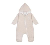 Petit Bateau Combinaison ouatinée bébé à capuche et pieds, unie