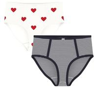 Vêtements Petit Bateau Lot de 2 Culottes A0BNW pour Femme XS Multicolore