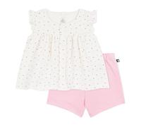 Petit Bateau Ensemble 2 pièces bébé en coton imprimé mini cœurs