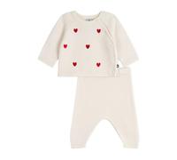 Petit Bateau Ensemble 2 Pièces Bébé en Tricot et Cœurs Brodés A0dts01 Vêtements JOUR Mixte bébé (lot de 1)