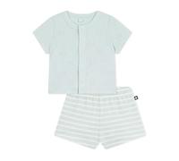 Petit Bateau Ensemble court 2 pièces bébé en coton, bas rayé