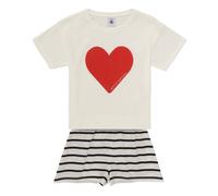 Ensembles de pyjama filles Petit Bateau BRUNETA Blanc 6 ans