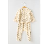 petit bateau ensembles fille de couleur beige