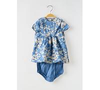 petit bateau ensembles fille de couleur bleu