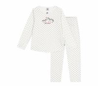 Petit Bateau Fille Chicago_h2 Vêtements Nuit, Marshmallow/Soir, 4 Ans EU