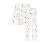 Petit Bateau Fille Cloa Snug Vêtements Nuit, Marshmallow/Multico, 5 Ans EU