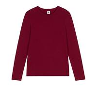 Petit Bateau Iconique_M sous Vêtements Jour, Amarante, Large Femme
