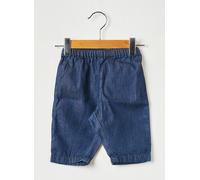 petit bateau jeans fille de couleur bleu