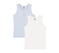 Petit Bateau Lot de 2 Débardeurs en Coton Enfant Débardeurs sans Manches Garçon (Lot de 2)