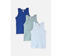 Petit Bateau Lot de 3 Debardeurs Garçon pour 4A Multicolore