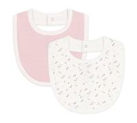 Petit Bateau Lot de bavoirs bébé en coton imprimé fleuri