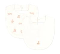 Petit Bateau Lot de bavoirs bébé en coton imprimé ours