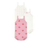 Petit Bateau Lot de bodies bretelles en coton bébé