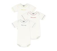 Petit Bateau Bodies 3 BODIES US MC in Blanc 36 mois